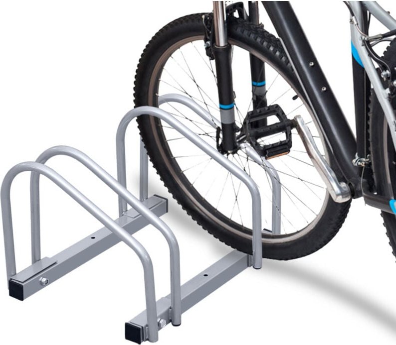Thumbnail - Fahrradständer für 2-6 FahrräderReifenbreite Mehrfachständer Aufstellständer Fahrrad Ständer, Variante:2 Fahrräder