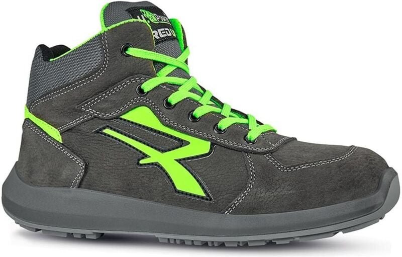 Hochsichere Sicherheitsstiefel ARIES ESD S3 CI SRC - Grau/Grün 40