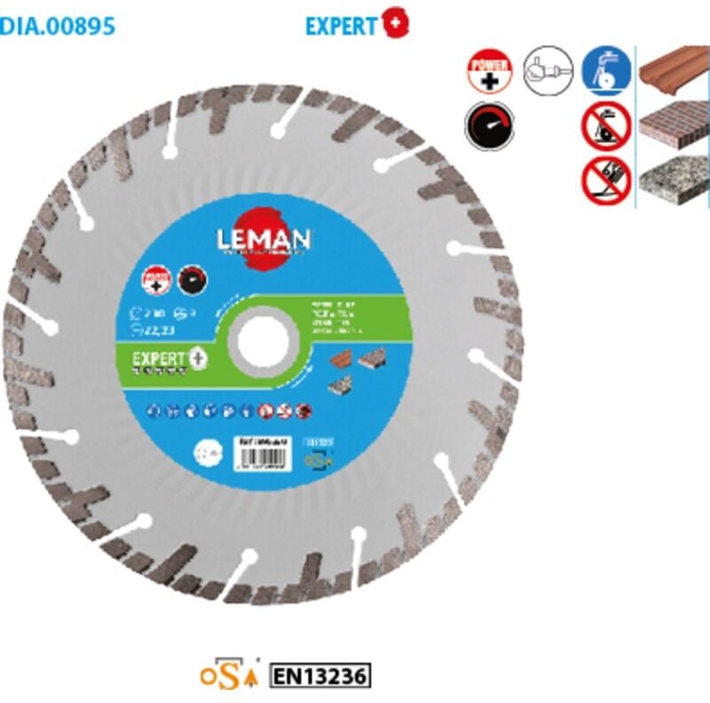 Diamant-Scheibe Fliese/Stein Expert + ø 230, Dicke 2,8 mm