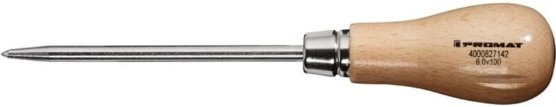 Vorstecher / Aufreiber mit Rundspitze Holzheft Gesamtlänge 190 mm