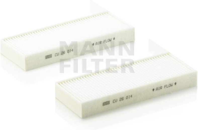 MANN CU26014-2 Innenraumfilter - Äquivalent SC 4072 KIT HIFI FILTER