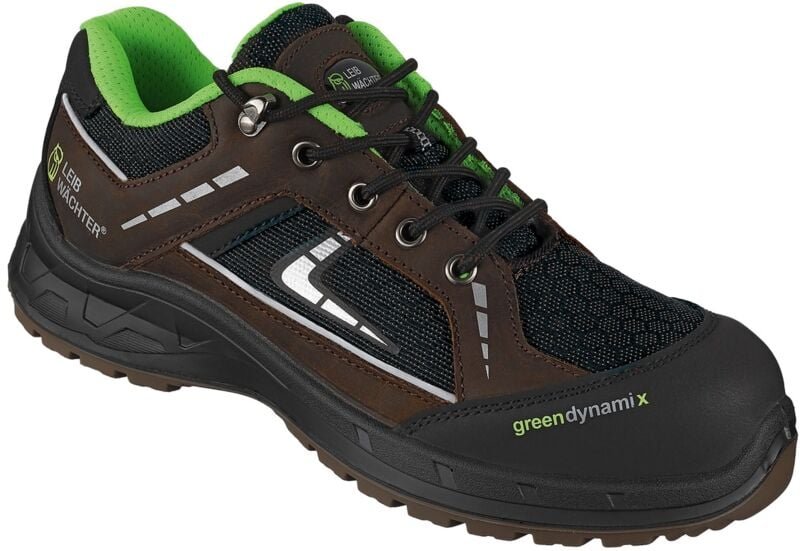 Leibwächter - Sicherheitshalbschuh Bonn L3315 S3 Gr. 46 schwarz/braun