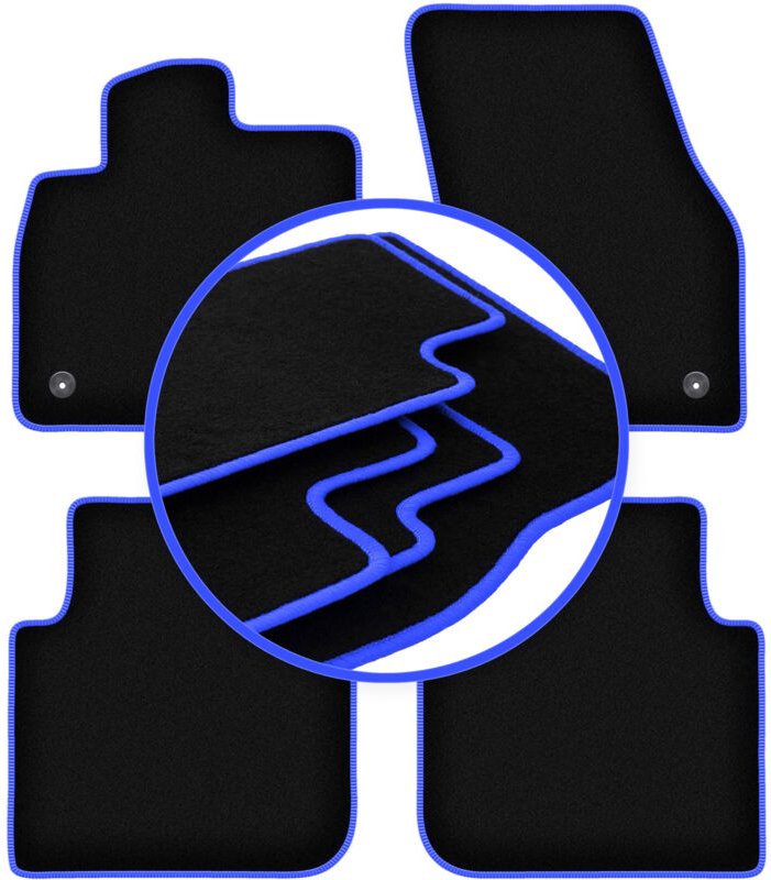 Thumbnail - CARLUX-BLUE Automatten für: Skoda Kodiaq Crossover (2016-)