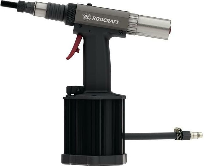 Rodcraft - Druckluftnietmutterngerät rc 6758 Zugkraft 24000 n Gewinde M3-M12 Hub 1-7 mm