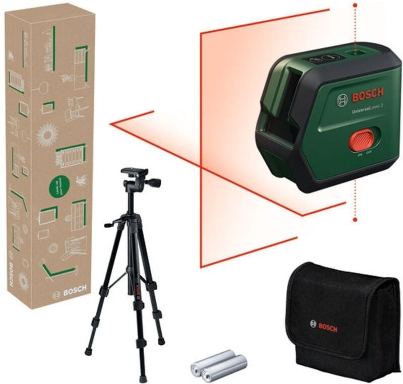 Kreuzlinien-Laser UniversalLevel 2 Set