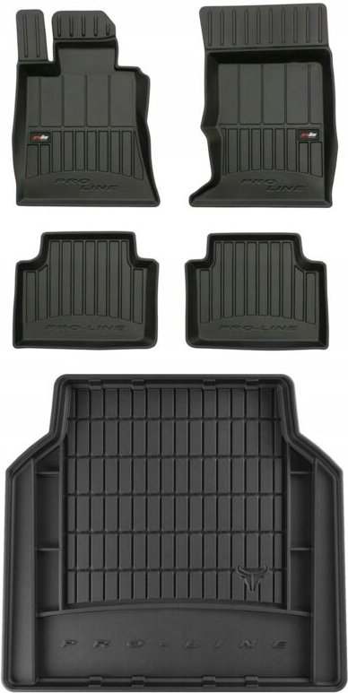 3D SET Fußmatten und Fußmatten Alfa Romeo Giulia AWD ab 2016 Limousine