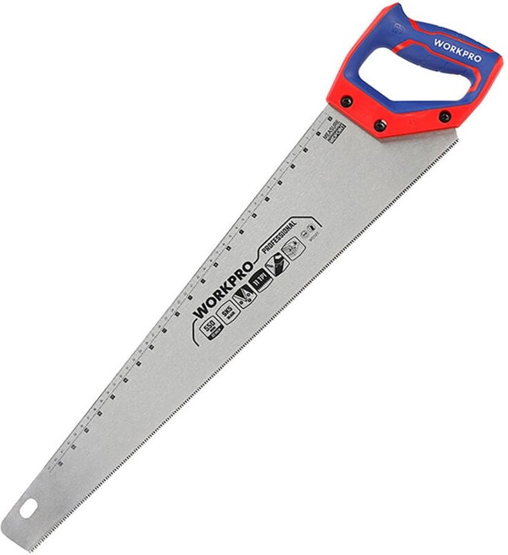 Professionelle handgeführte Handsäge 550 mm