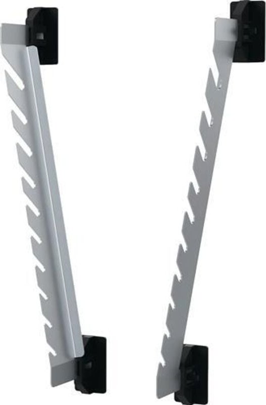 Schraubenschlüsselhalter SimplaClip H228xB76/152xT36mm 10 Aufnahmen senkrecht für Lochplatten