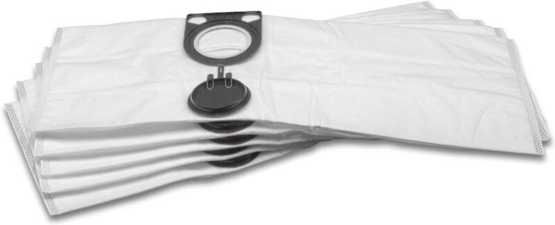10x Staubsaugerbeutel kompatibel mit Metabo as 1200, as 20 l, asa 1201 Staubsauger - Mikrovlies, Weiß - Vhbw