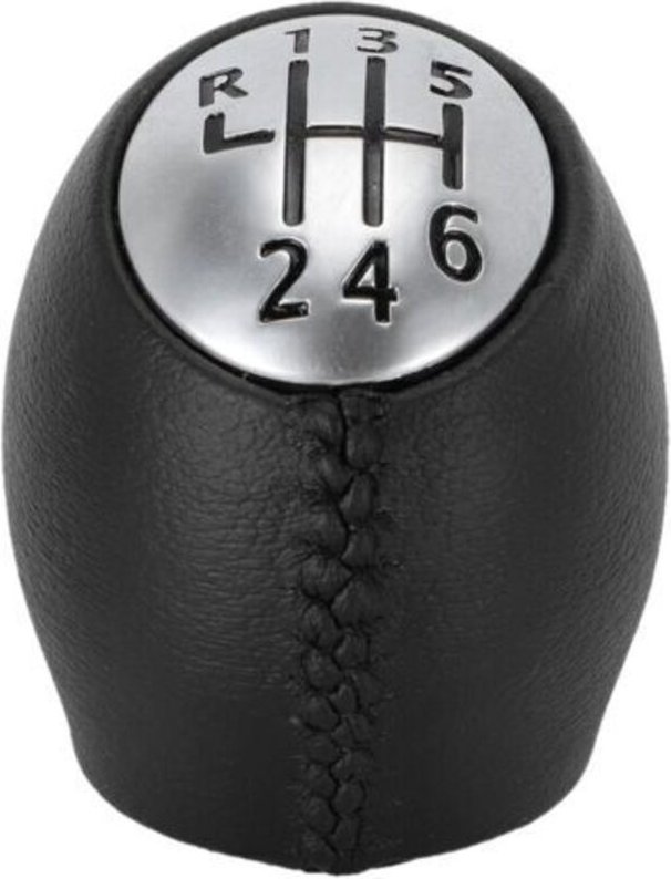 6-Gang-Schaltknauf Ersatz für Megane III Scenic Laguna Espace Master Trafic OEM: 328650005R, INHHUB