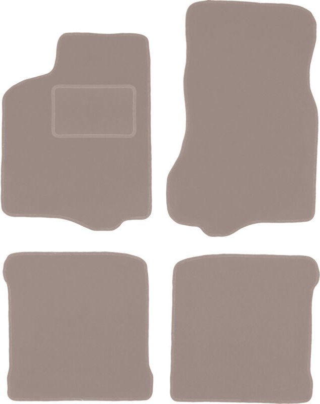 Beige Veloursmatten für: Seat Ibiza II Schrägheck (1993-2001)