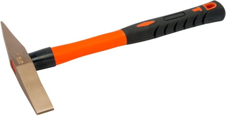 Bahco Schweißerhammer mit Kupferberyllium-Kopf und Fiberglas-Griff, funkenfrei, 400 g