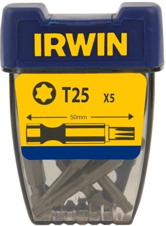 Torx-Bit 1/4' Lang 50mm 5 Stk T25 - I-10504374