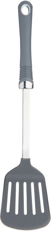 KitchenCraft Professional - Spatel de Küche de Nylon, Soft Touch Griff, Silber/Grau, 36 x 10,5 x 3 cm