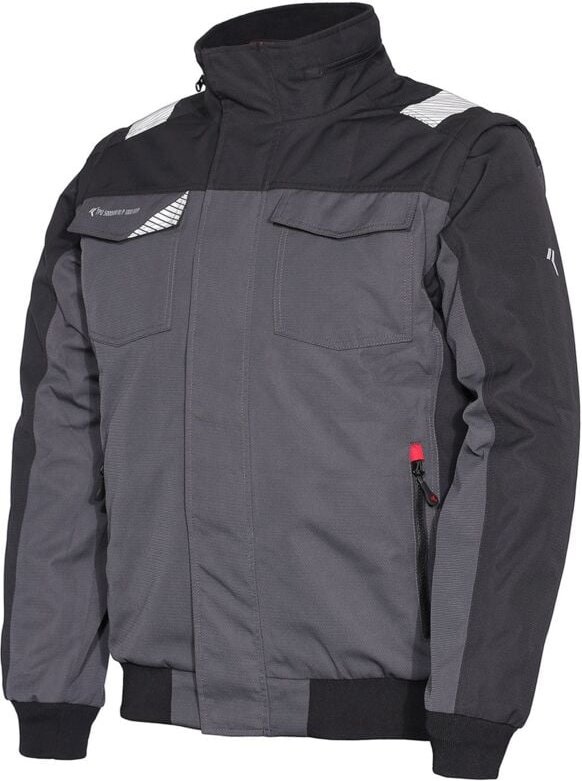 Thumbnail - Issaline 04531B-083 Wise Arbeitsjacke Grau XL