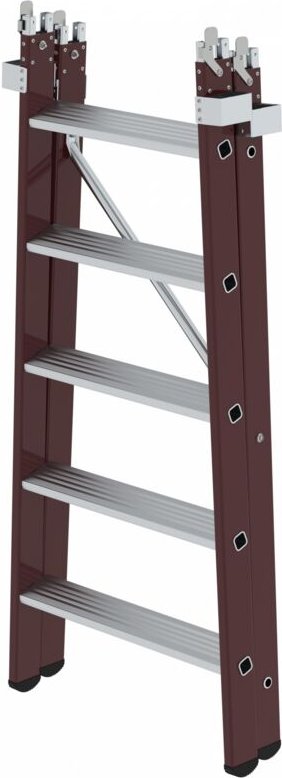 Günzburger Steigtechnik - Einsteckteil für Plattformleiter steckbar plus 5 Stufen - 052084