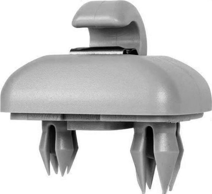 Aougo - Sonnenblenden-Clip, Ersatz-Auto-Sonnenblenden-Clip-Hakenhalter für Audi A1 A3 A4 A5 Q3 Q5 (8E0 857562) A7 B6 B7 ...
