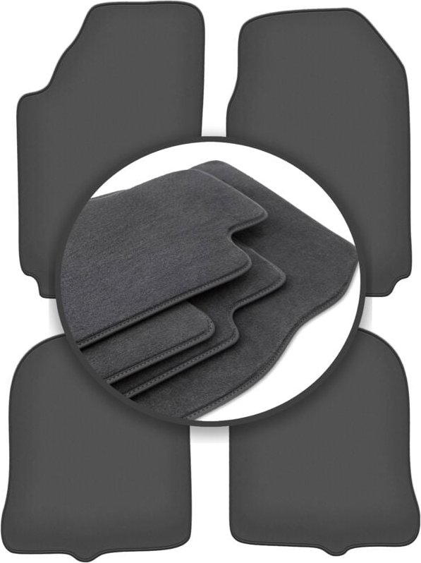 Thumbnail - Premium-Fußmatten für: Audi 100 C3 Limousine, Avant (1983-1991)