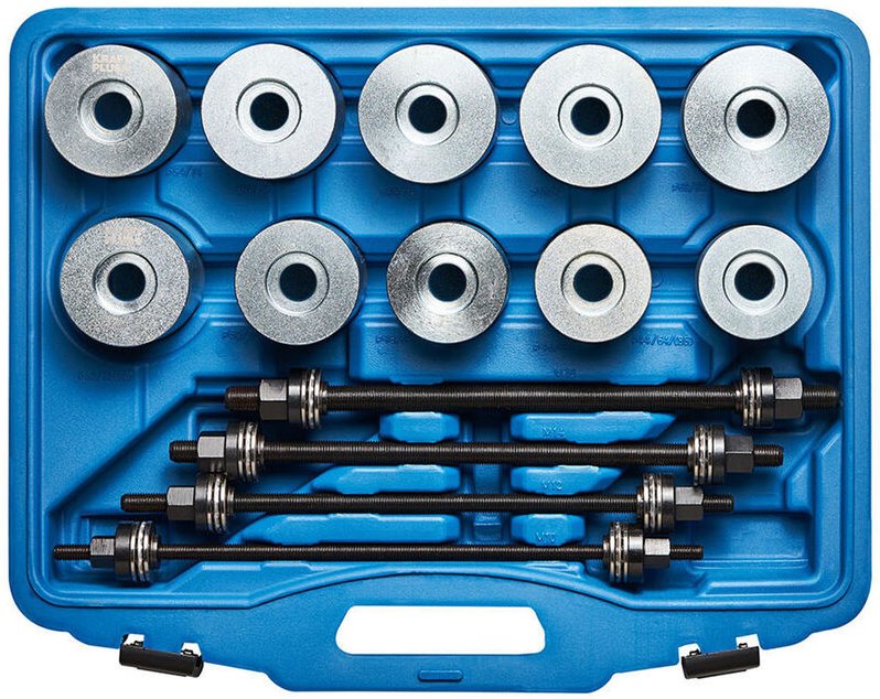 Kraftplus - K.267-1524 Silentlager Achslager Demontage Montage Werkzeug Abzieher Gummibuchsen