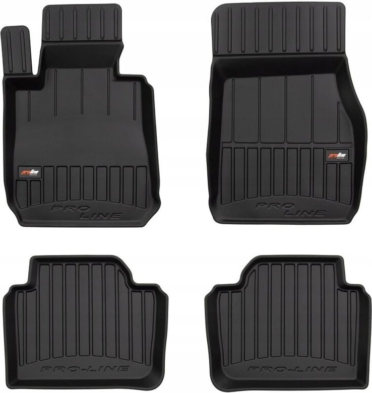 Gummimatten und Fußmatten BMW 3er F30 2011-2018 3D Mulde