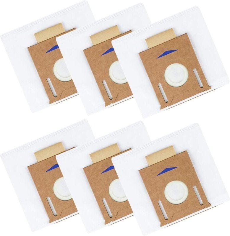 6-teiliges Staubbeutel-Zubehörset für Ecovacs DEEBOT OZMO T8, T8 AIVI, T8+, T8 AIVI+, T8MAX, N8+, N8 Pro+, T9+, DX93 DDX...