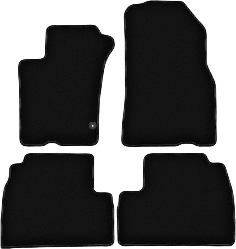 BASIC schwarze Veloursmatten für: Mercedes ML W163 SUV (1998-2005)