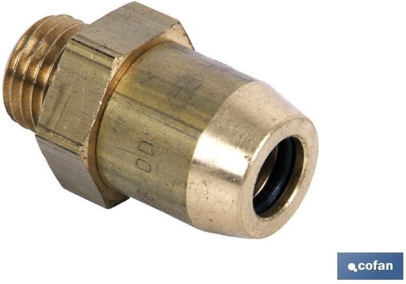 Raufoss Rohrverbinder 3/8-Gewinde 12x1,5