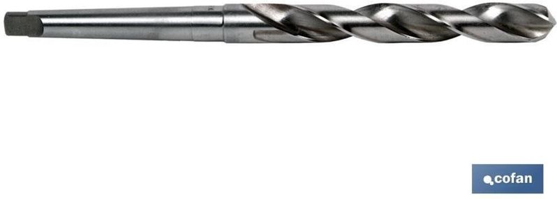 Kobalt-Metall-Bohrer mit konischem Griff HSS-Co-118º (Ø30 mm.) COFAN 09693000