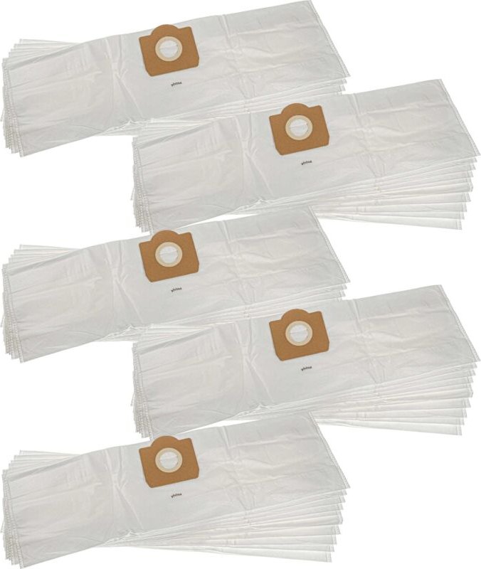 50x Staubsaugerbeutel Ersatz für Rowenta zr 81, zr 82, zr 815 für Staubsauger - Mikrovlies, 73cm x 21cm Weiß - Vhbw