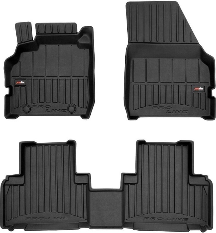 MATTEN, FUSSMATTEN, GUMMI-FUßMATTEN, RENAULT Scenic 2 2003-2009, 3D-MULDE