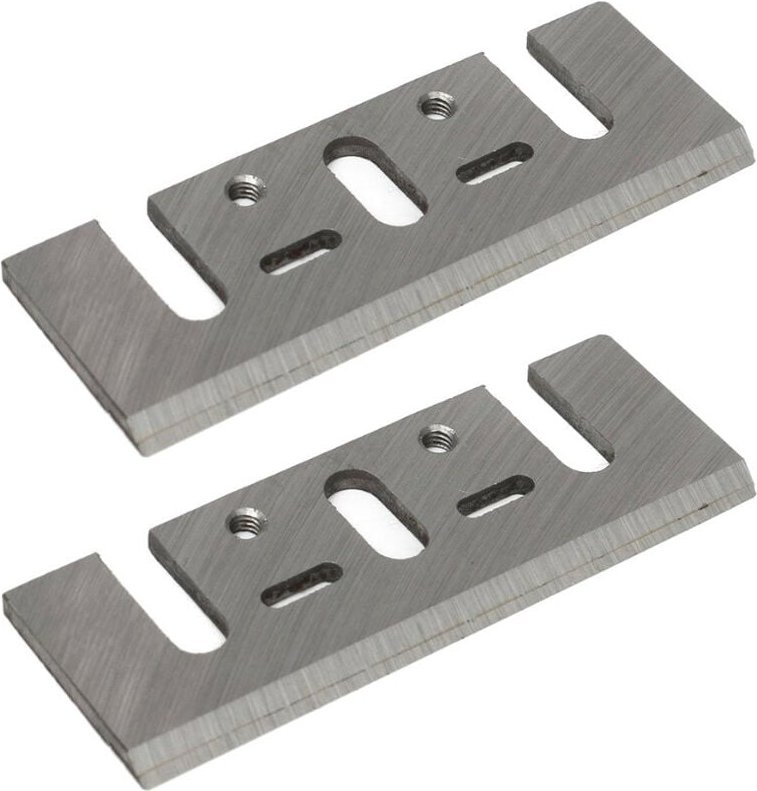 Trade-shop - Profi Hobelmesser Wendemesser Ersatzmesser hss 82x29x3mm (2 Stück) kompatibel mit Makita Elektrohobel erset...