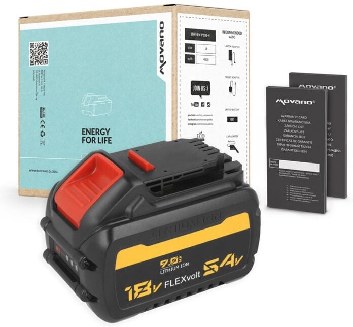 Akku für DeWalt FlexVolt 18/54V 9/3Ah DCB547