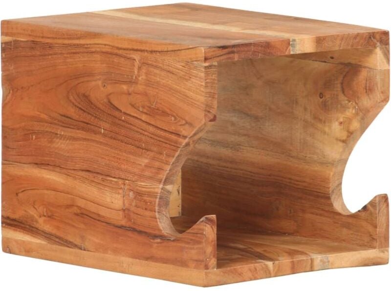 Wand Fahrradträger 35x25x25 cm Akazie Massivholz vidaXL