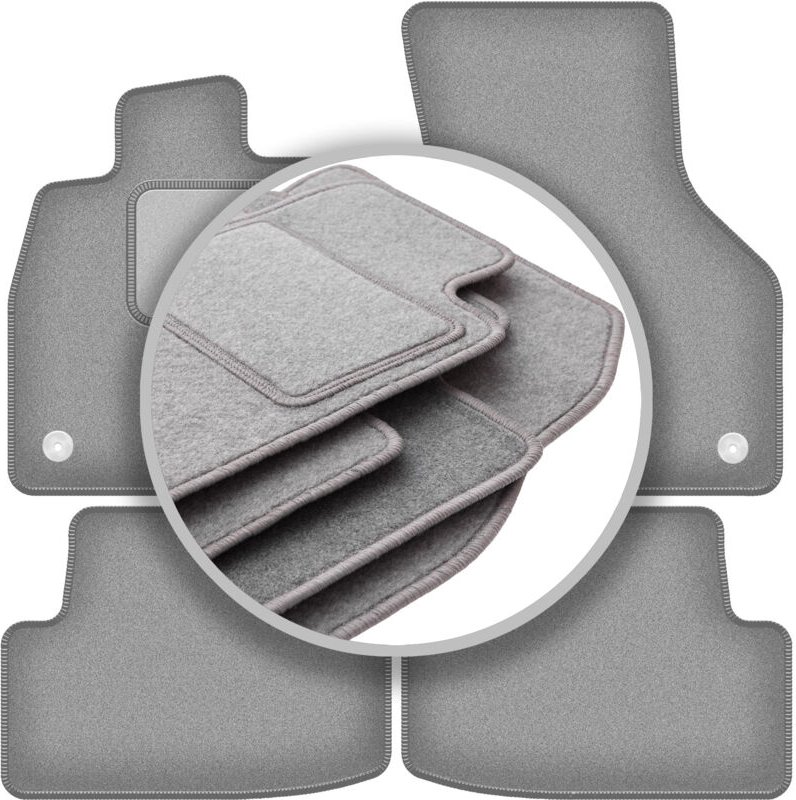 Graue Automatten für: Volkswagen Golf VIII alltrack, Schrägheck, Kombi, Variant (2019-)