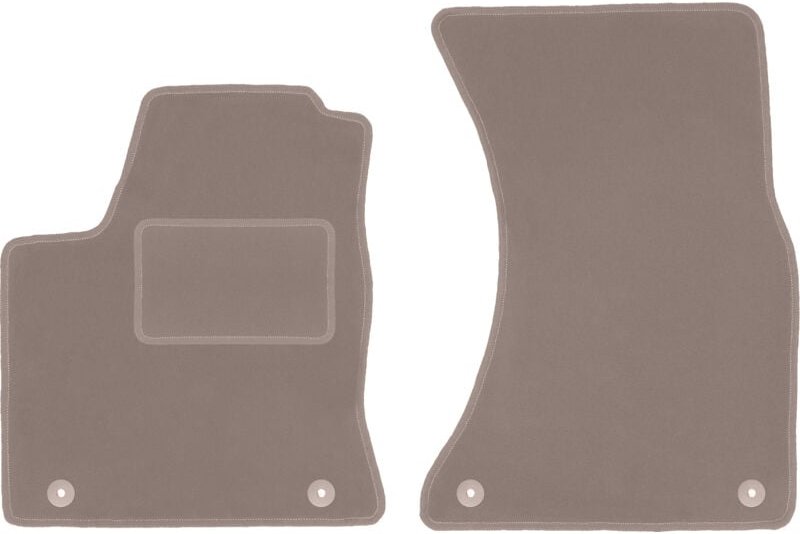 Beige Vordermatten für: Audi Q5 I SUV (2008-2017)