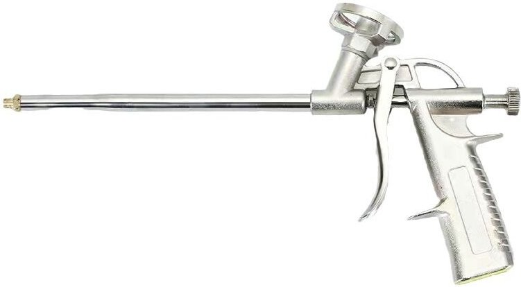 Cyslmuk - Professionelle Schaumpistole, erweiterbare Schaumspritzpistole, Dichtmittelabgabe, PU-Isolierungsanwendungswer...