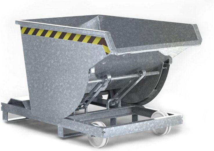 RR Industrietechnik Selbstkipper Typ RSK-100 1580x1640x1060mm 1000dm³ verzinkt