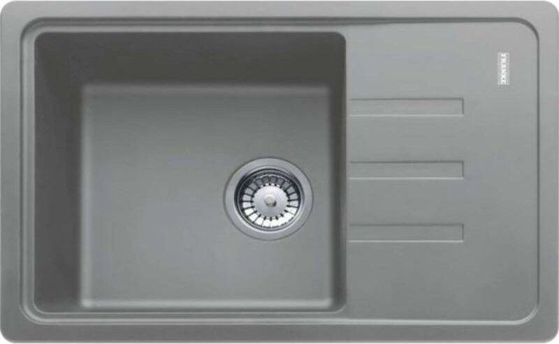 Malta - Fragranit Spülbecken bsg 611-62, 62x44 cm, steingrau 114.0395.151 - Franke