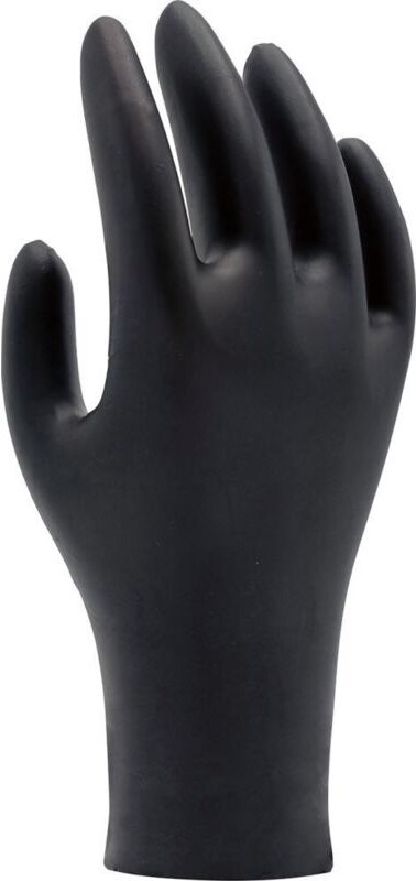 Einweghandschuh 6112PF, Nitril, Gr. l (Pack=100 Stück)