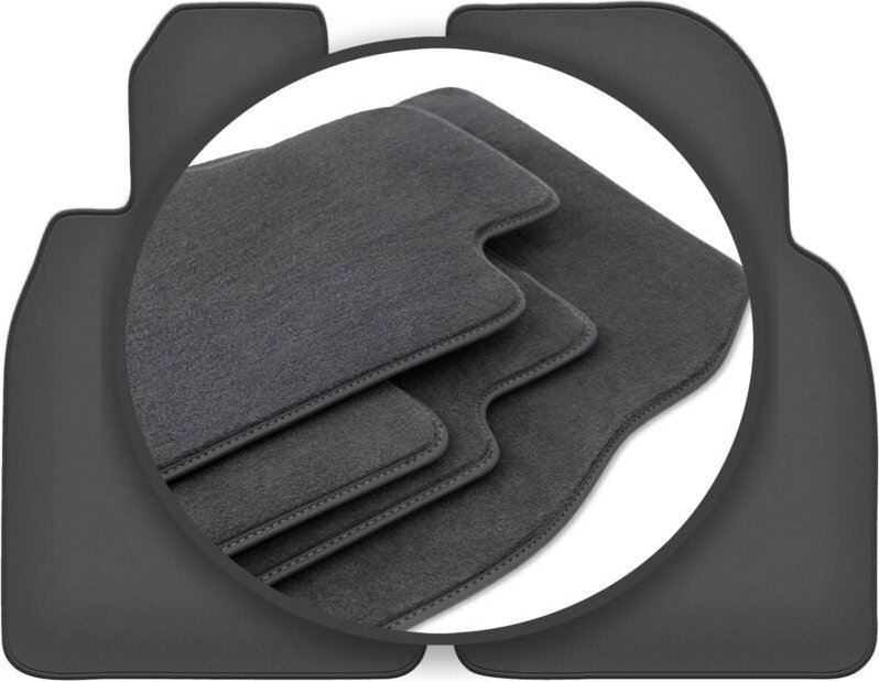 Premium-Fußmatten für: Porsche Cayman 982 Roadster (2016-)