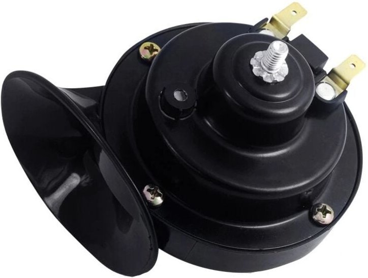 12-V-Motorradhupe, Schneckenhupe, superlaute Zughupe, wasserdichte Autozughupe, universelle Autohupe, 12-V-Universal-lau...