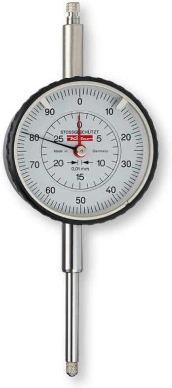 Messuhren mit Stoßschutz 30/0,01 mm Ø58 mm