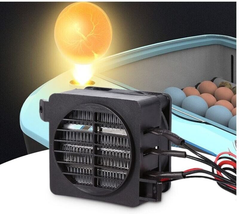 100 w 12 v PTC-Autoluftheizung, tragbarer Mini-Heizlüfter mit automatischer Thermostatfunktion, energiesparend für Autos...