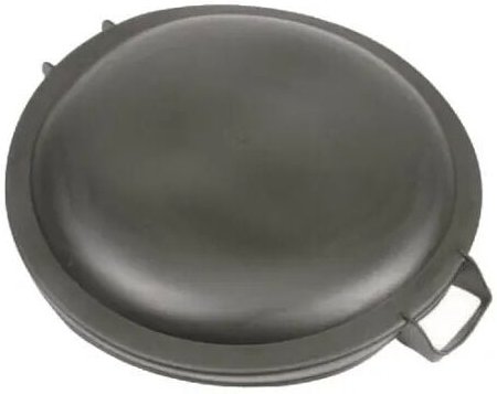 Deckel pe Schwarz Vinmer für Mülleimer 75 l - CV75