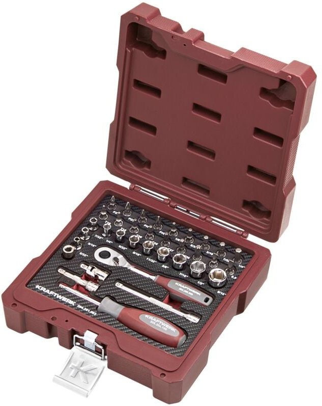 Steckschlüsselsatz Pro-line 1/4 KRAFTWERK - 35-teilig - 204.201.003