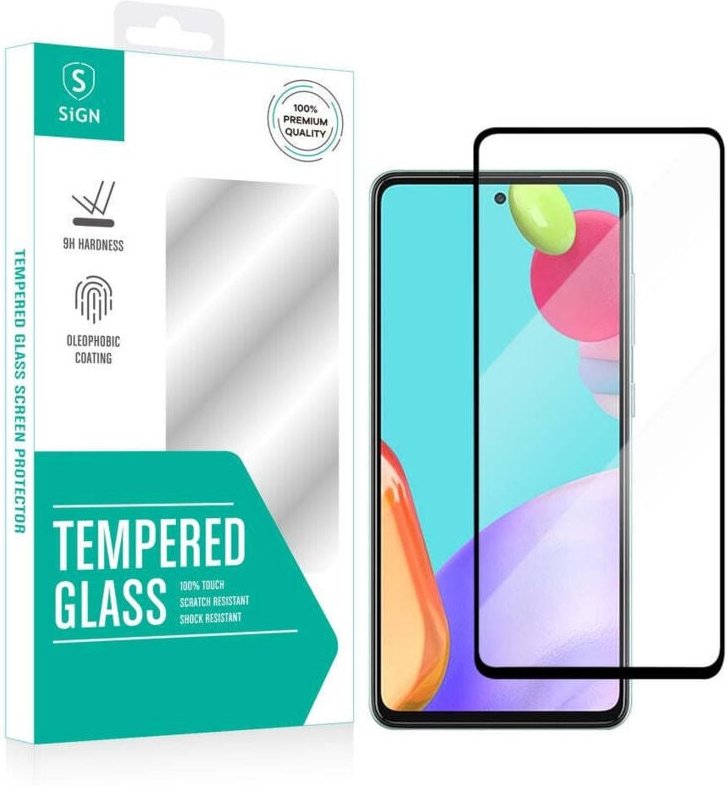 Sign 25d displayschutzfolie aus gehartetem glas fur galaxy a52 5g und a52s 5g