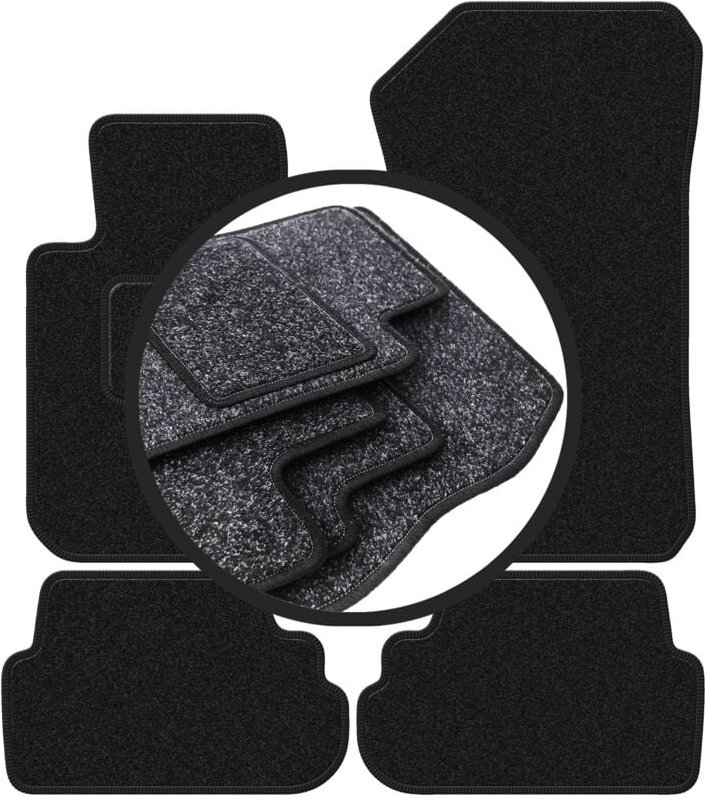 ANTHRA Auto-Fußmatten für: BMW 1 E81 Fließheck (2007-2012)