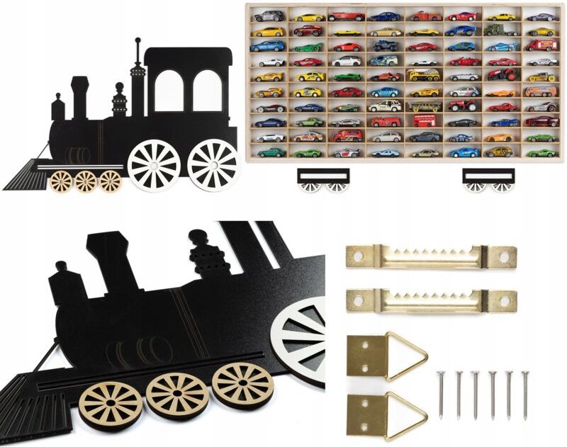 REGAL FÜR AUTOS, FEDERN, AUTOS - FUTTER, AUFKLEBER 80 Fächer