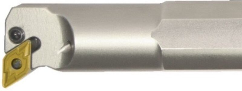 Bohrstange A32S-PDUNR 15 rechts vernickelt mit Innenkühlung