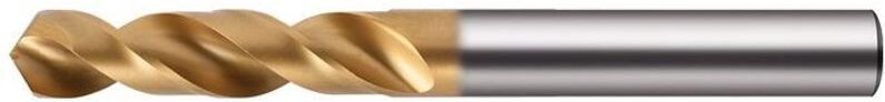Promat - Spiralbohrer din 1897 Typ uni Nenn-Ø 6,1 mm HSS-Co TiN Zylinderschaft extra kurz